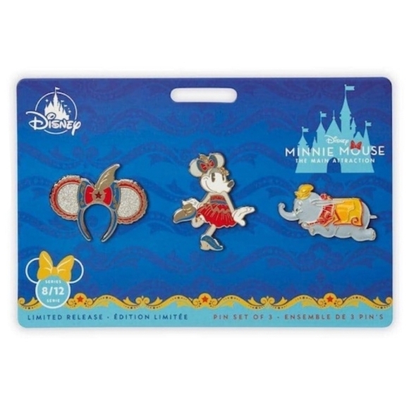 Minnie Mouse The Main Attraction Dumbo Pin Set - Picture 1 of 3